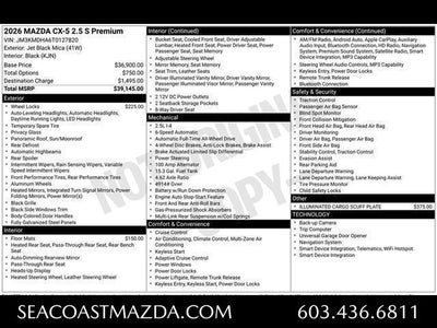 2026 Mazda Mazda CX-5 2.5 S Premium AWD