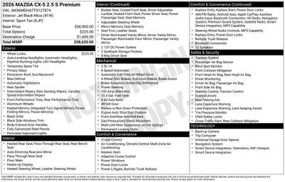 2026 Mazda Mazda CX-5 2.5 S Premium AWD
