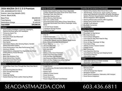 2026 Mazda Mazda CX-5 2.5 S Premium AWD