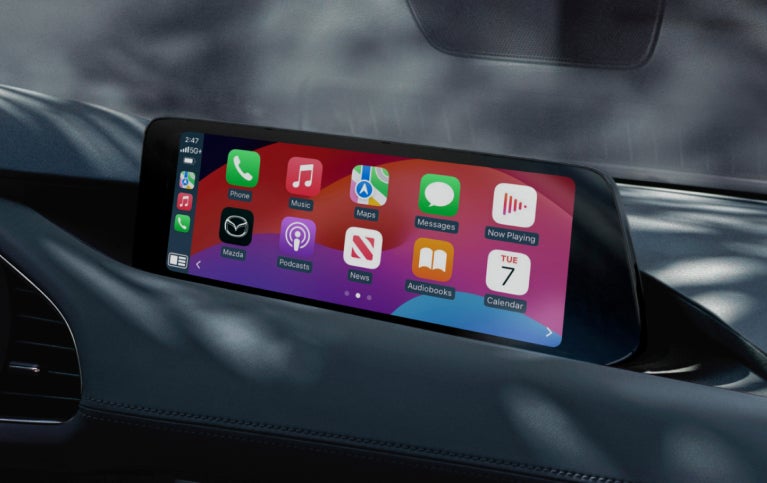 2025 Mazda 3 Sedan -Apple CarPlay Integration Feature | Seacoast Mazda in Portsmouth NH