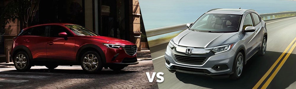 2021 Mazda CX-3 vs. 2021 Honda HR-V