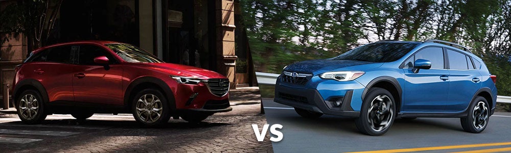 2021 Mazda CX-3 vs 2021 Subaru Crosstrek