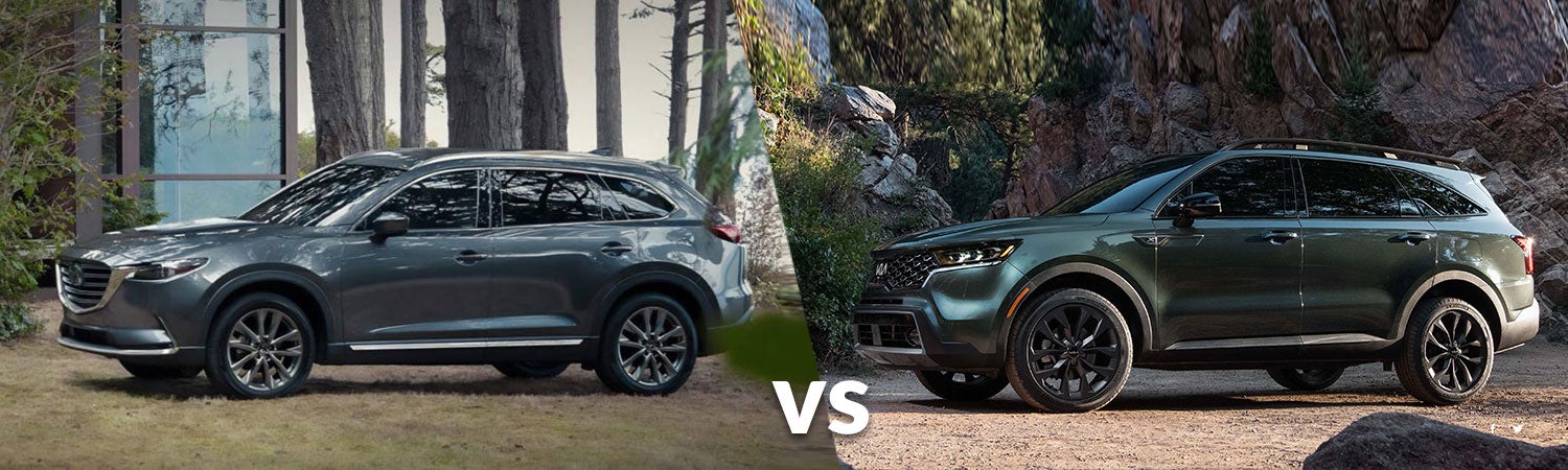 2022 Mazda CX-9 vs. 2022 Kia Sorento