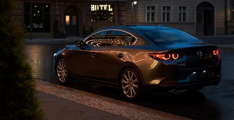 2022 Mazda3 back