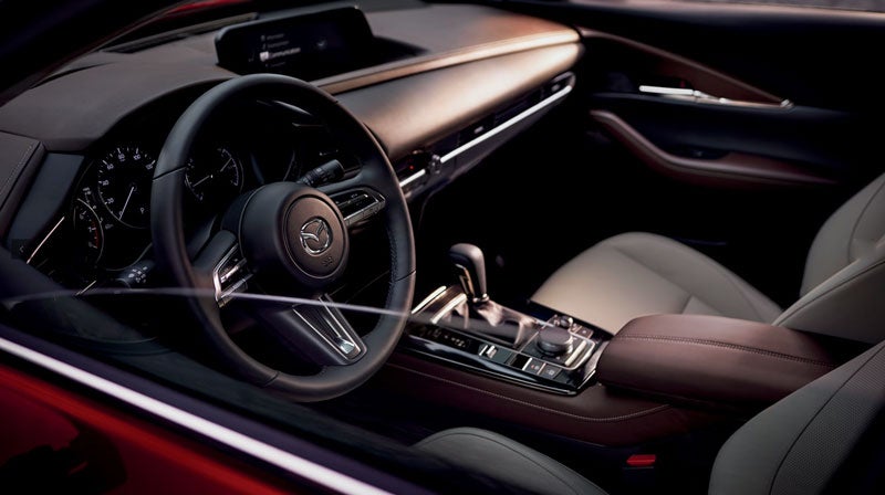 Interior of the 2023 Mazda CX-30