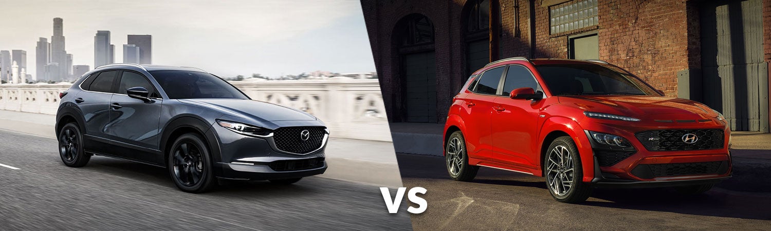 2023 Mazda CX-30 vs 2023 Hyundai Kona