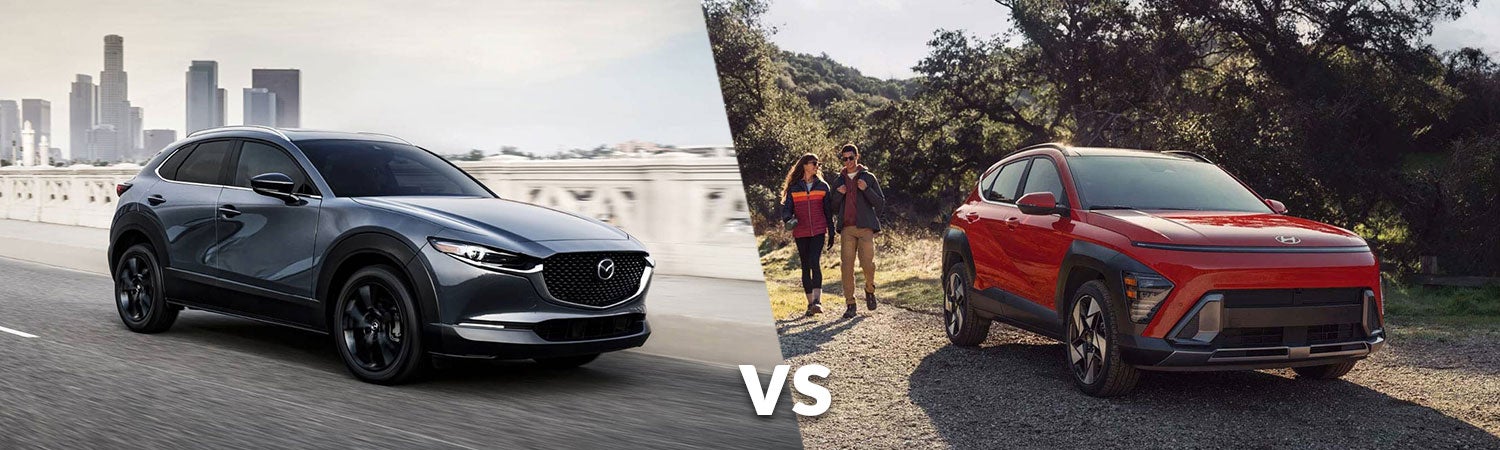 2024 Mazda CX-30 vs 2024 Hyundai Kona