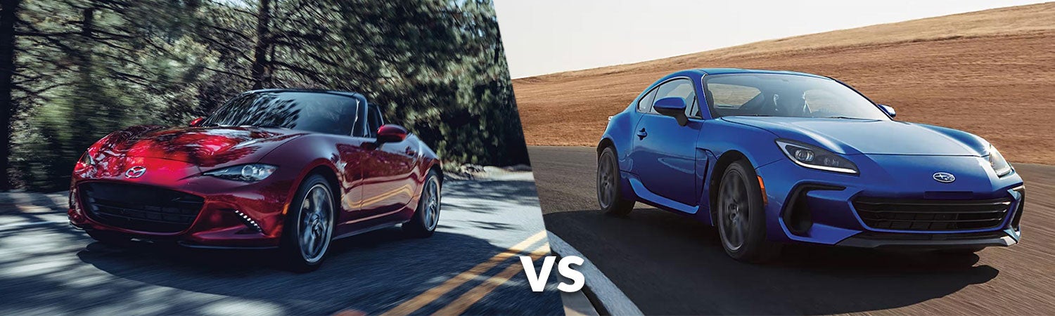 2024 Mazda Miata vs 2023 Subaru BRZ