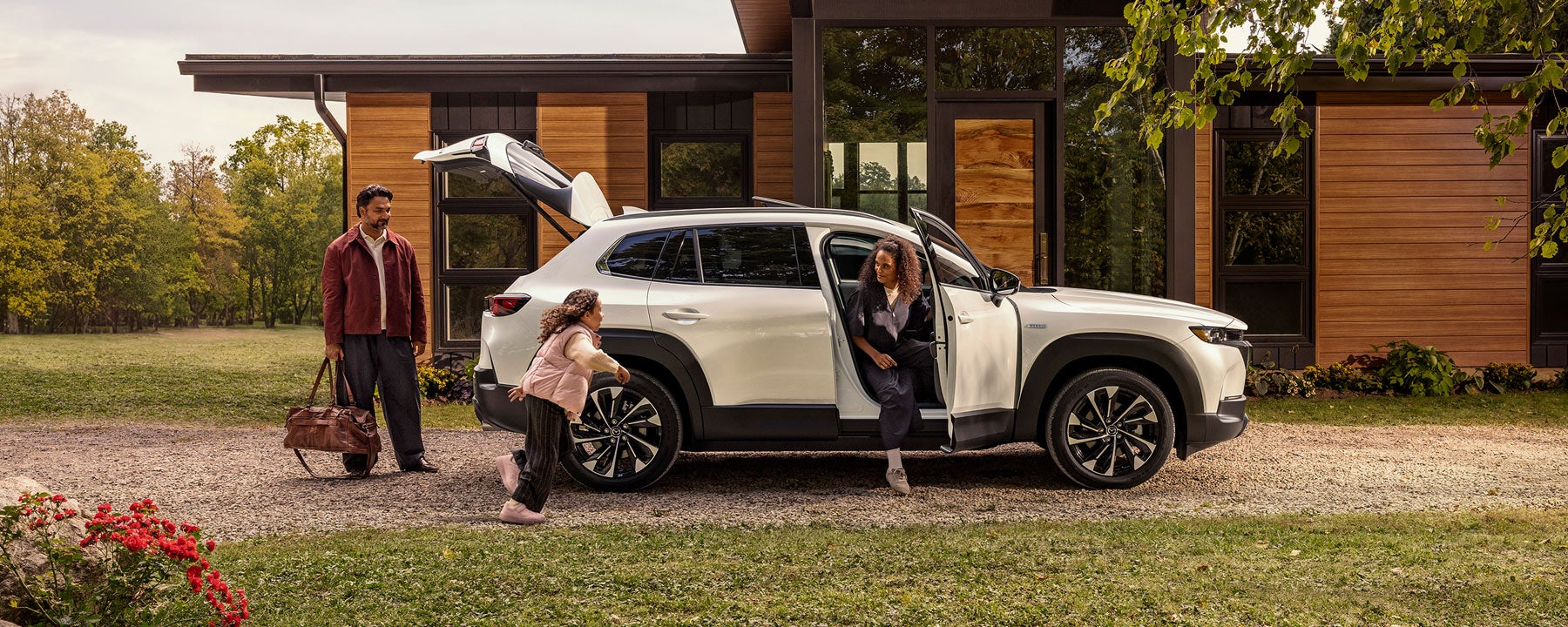 A family in there Mazda CX-50