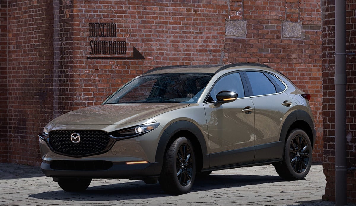 The exterior of the 2025 Mazda CX-30