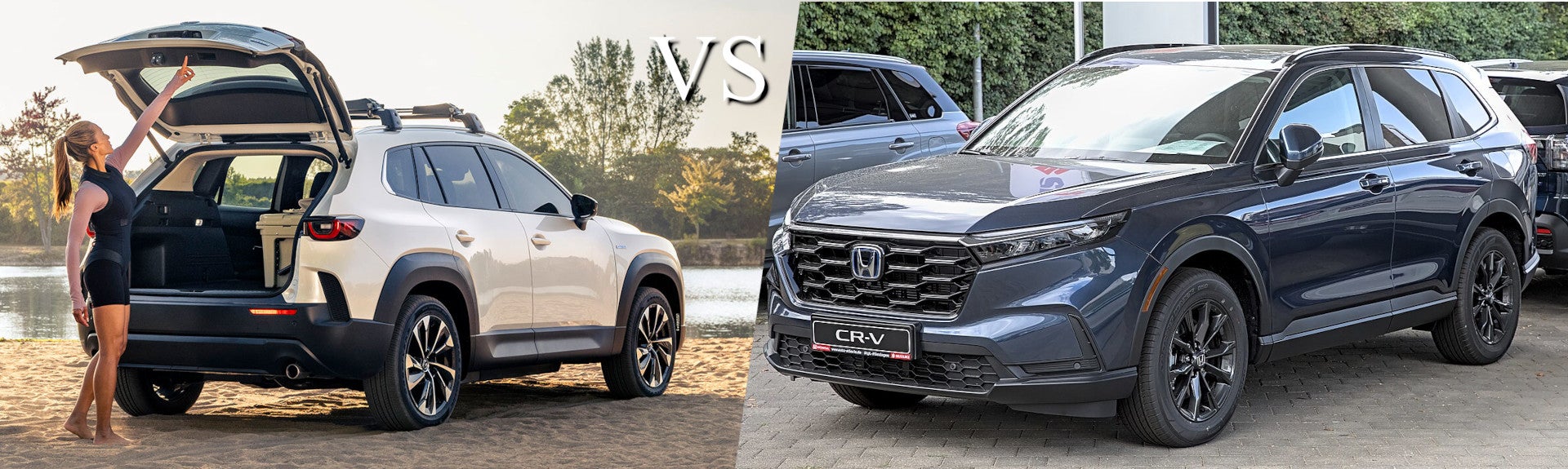 2025 Mazda CX-50 Hybrid vs. 2025 Honda CR-V Hybrid