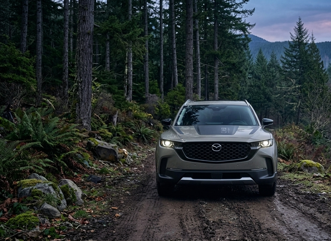 The 2026 Mazda CX-50 Meridian edition off-roading