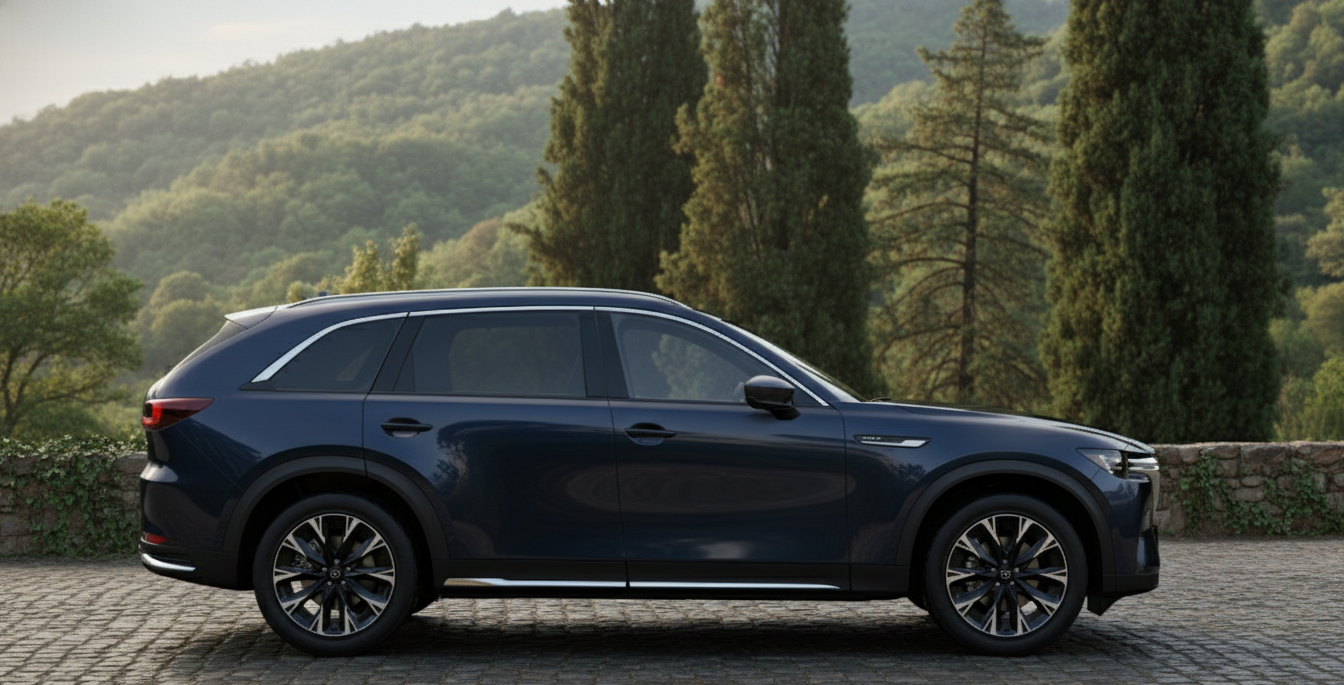 An exterior view of The 2026 Mazda CX-90