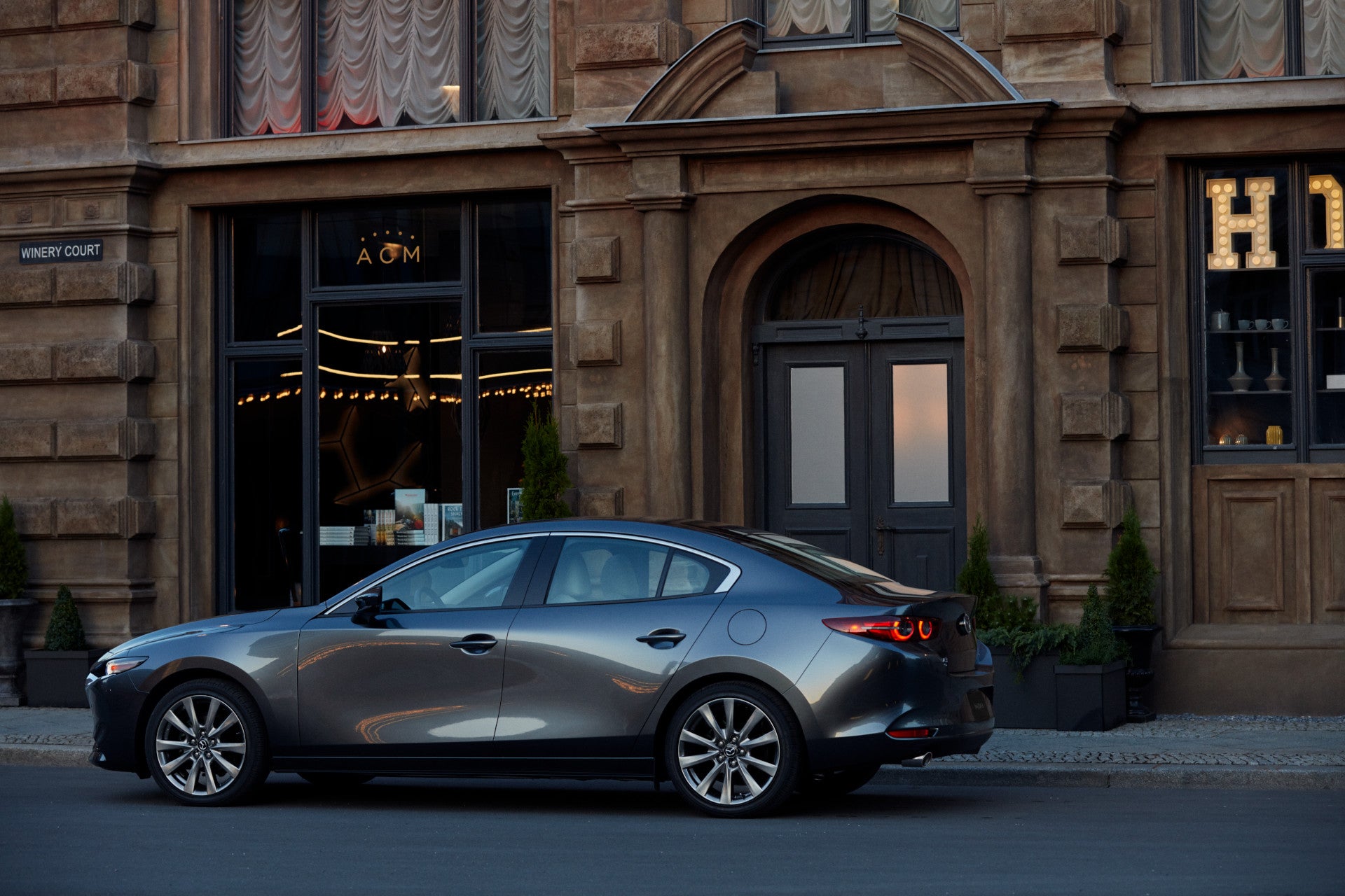 The exterior of the 2025 Mazda Mazda3