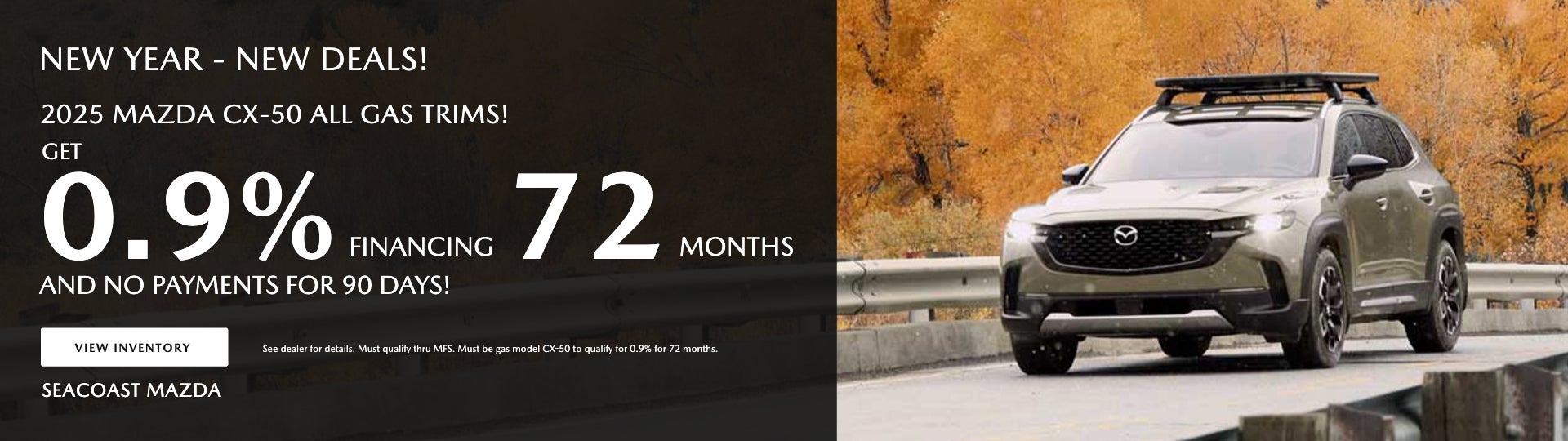 2025 Mazda CX-50 ALL GAS TRIMS!