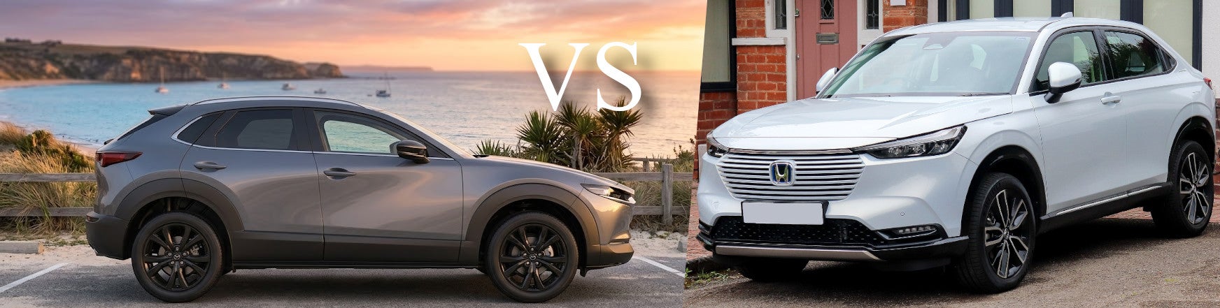 The 2026 Mazda CX-30 compared to the Honda HR-V