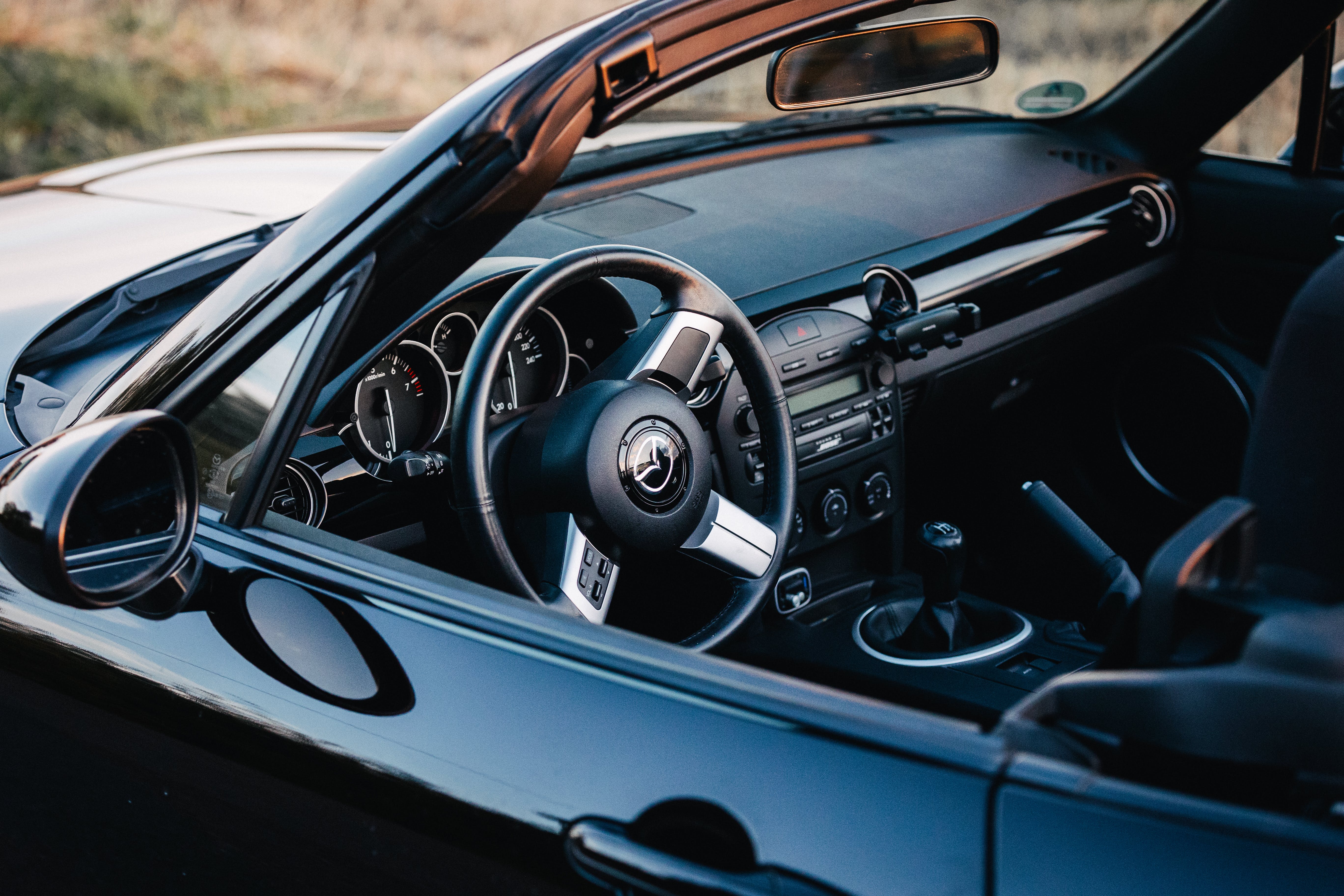 Interior of a Modern Mazda Vehicle