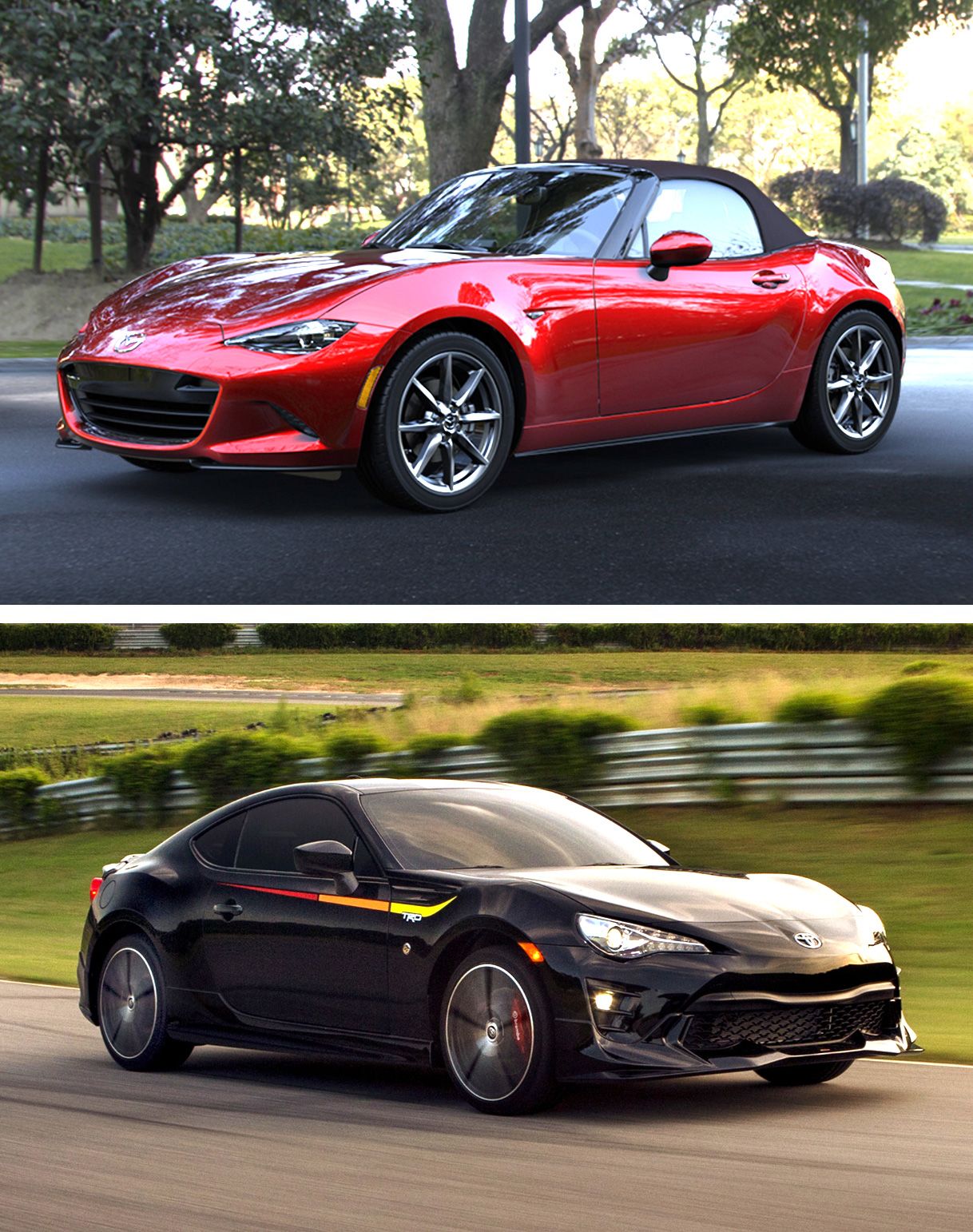 2019 Mazda Miata vs. 2019 Toyota 86