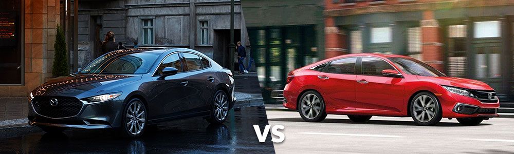 2020 Mazda3 vs. 2020 Honda Civic