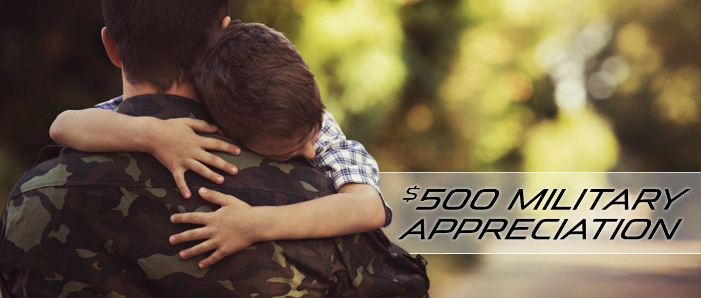 ACTIVE MILITARY APPRECIATION = $500