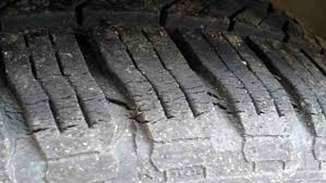 degraded tire